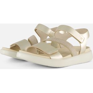 Ecco Flowt W Strap Sandalen goud Leer