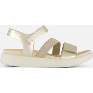 Ecco Flowt W Strap Sandalen goud Leer