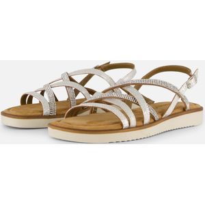 Tamaris Sandalen zilver Leer