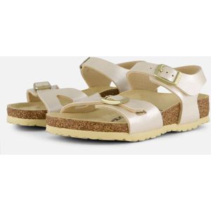 Birkenstock Rio Kids Sandalen wit Leer