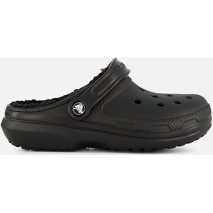 Crocs Classic Fuzz-Lined Slippers zwart