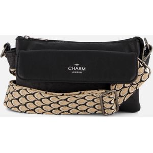 Charm London Crossbody zwart Synthetisch