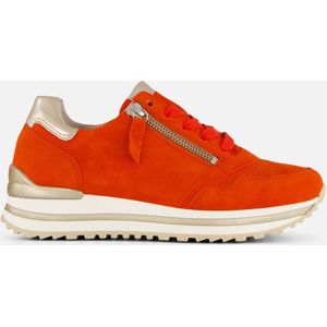 Gabor Sneakers oranje Suede