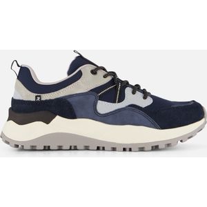 Riekers Evolution Sneakers blauw Leer