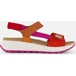Gabor Sandalen rood Suede