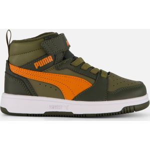 Puma rebound V6 mid WTR sneakers groen