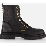 Vingino Shirley Biker boots zwart Leer