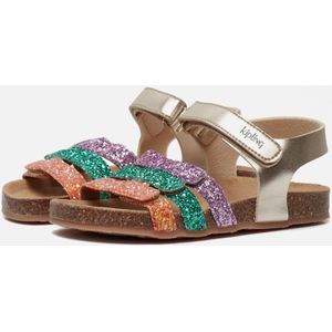 Kipling Maya Sandalen goud Leer