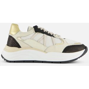 PS Poelman Sneakers zwart Leer