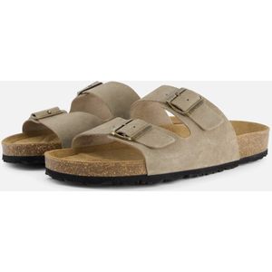 Outfielder Slippers taupe Suede