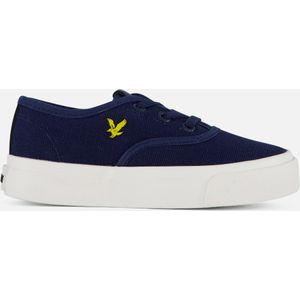 Lyle & Scott Wick Sneakers blauw Canvas