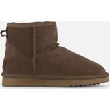 Warmbat Wallyby Gevoerde boots bruin Suede