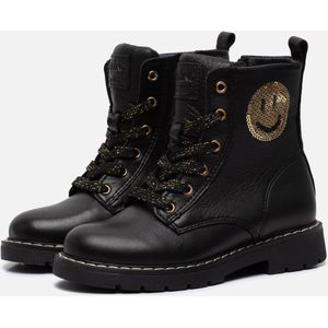 Kipling Bonita 1 Smile Veterboots zwart Leer