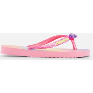 Havaianas Slim Glitter Slippers roze Rubber