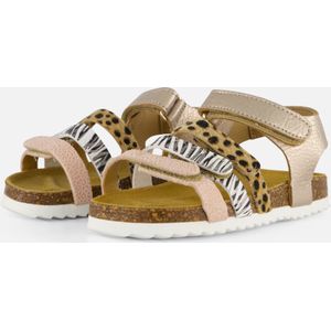 Develab Sandalen goud Leer