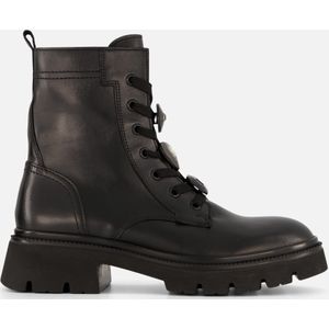 Gabor Veterboots zwart Leer