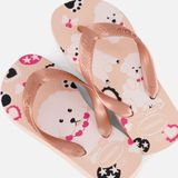 Havaianas Top Pets Slippers roze Rubber