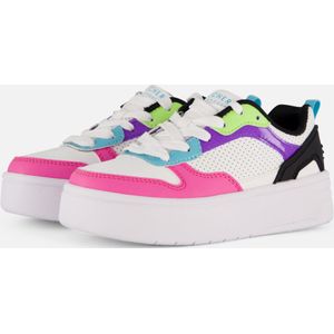 Skechers Court High Color Crush Sneakers wit