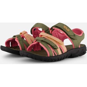 Teva Tirra Sandalen groen Textiel