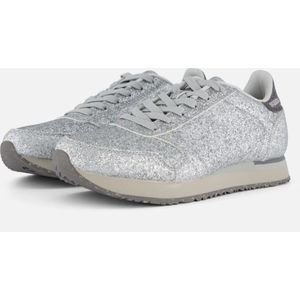 Woden Ydun Icon Sneakers glitter grijs Textiel
