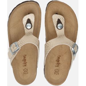 Kipling Pepita 3 Sandalen goud Leer