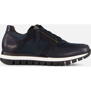 Gabor Sneakers blauw Suede