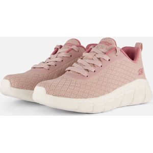 Skechers Bobs B Flex Sneakers roze Textiel