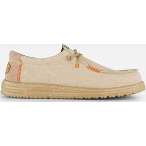 HEYDUDE Wally Coastline Jute Instappers beige