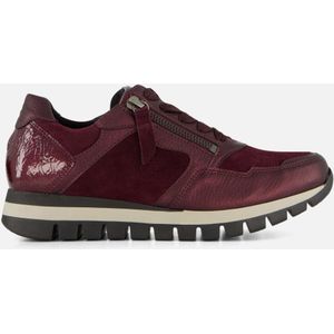 Gabor Sneakers rood Suede