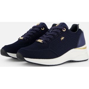 Mexx Nena Sneakers blauw Textiel