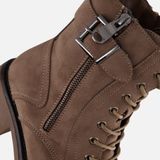 Supercrack Veterboots taupe Pu