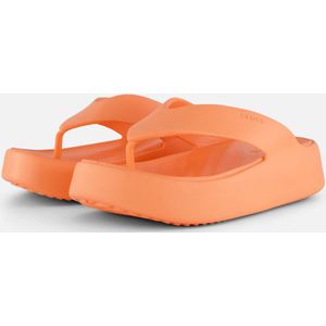 Crocs Getaway Platform Flip Slippers oranje Rubber