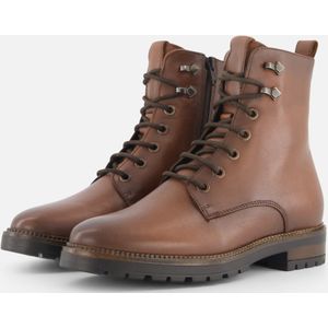 Linea Zeta Veterboots cognac Leer