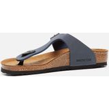 Birkenstock Gizeh Slippers blauw Imitatieleer