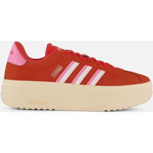 Adidas VL Court Bold Sneakers rood Leer