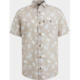 Vanguard Casual hemd korte mouw Grijs Short Sleeve Shirt Printed Te VSIS2403235/8265