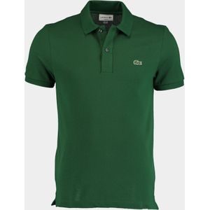 Lacoste Polo korte mouw Groen polo donkergroen slim fit PH4012/132