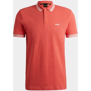 BOSS Green Polo korte mouw Roze Paddy 10241663 01 50469055/646