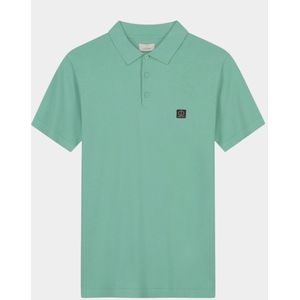 Dstrezzed Polo korte mouw Groen Polo s/s Cotton Knit 420022/556