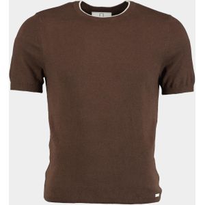Born With Appetite Pullover Bruin Rome Knitted T-shirt 25108RO13/870 dark brown