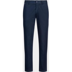 BOSS - H-Kaiton1 - Chino Broek - Blauw - 67% Katoen, Slim Fit