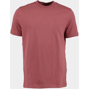 Supply & Co. T-shirt korte mouw Paars Lungo Tee With Chestlogo 24108LU16/687 dark mauve