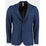 Born With Appetite Colbert Blauw Lugano Jacket Wool Herringbon 233038LU90/240 blue