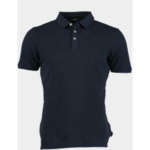 Donders 1860 Polo korte mouw Blauw Polo shirt 39032/799