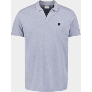 No Excess - Polo - Blauw - Korte Mouw - Model 27390262/130
