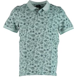 Basefield Polo korte mouw Groen Polo Shirt groen Regular Fit 219016119/505