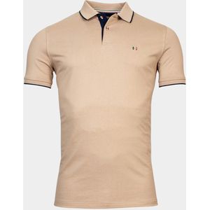 Giordano Polo korte mouw Bruin Nico 316587/81