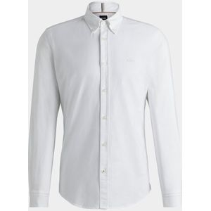 Boss - H Roan Bd E C1 243 10261879 - Overhemd - Zwart - Slim-fit - 100% Katoen