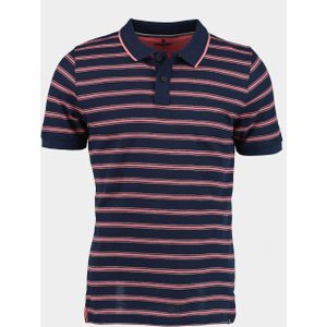 Basefield Polo korte mouw Blauw Polo Shirt 1/2 Arm 219017752/606