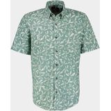 Lerros Casual hemd korte mouw Groen HEMD 1/2 ARM 2442412/622 COASTAL SEA BLU